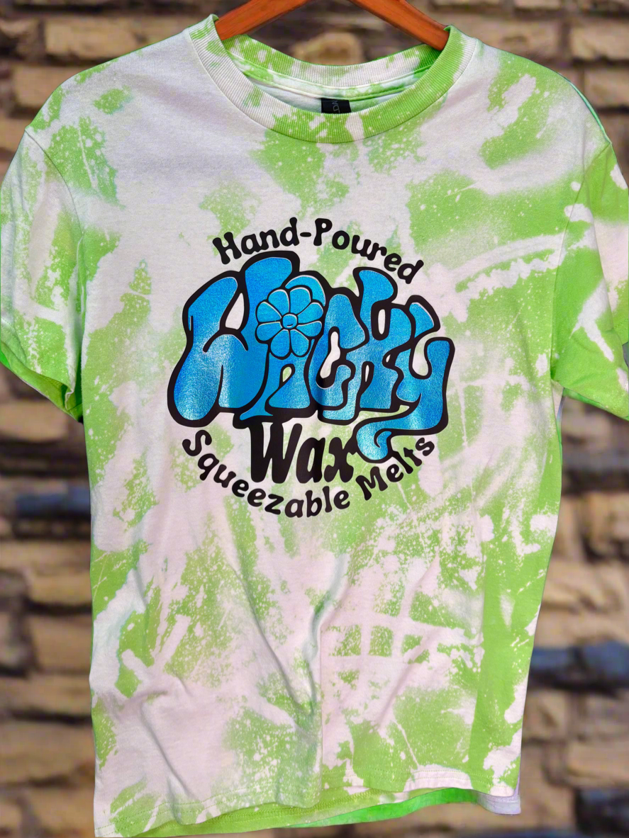 S Lime Green with Blue Metallic