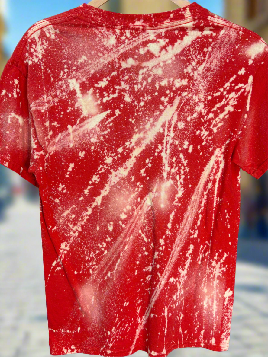 S Red Sparks with Blue Sparkle