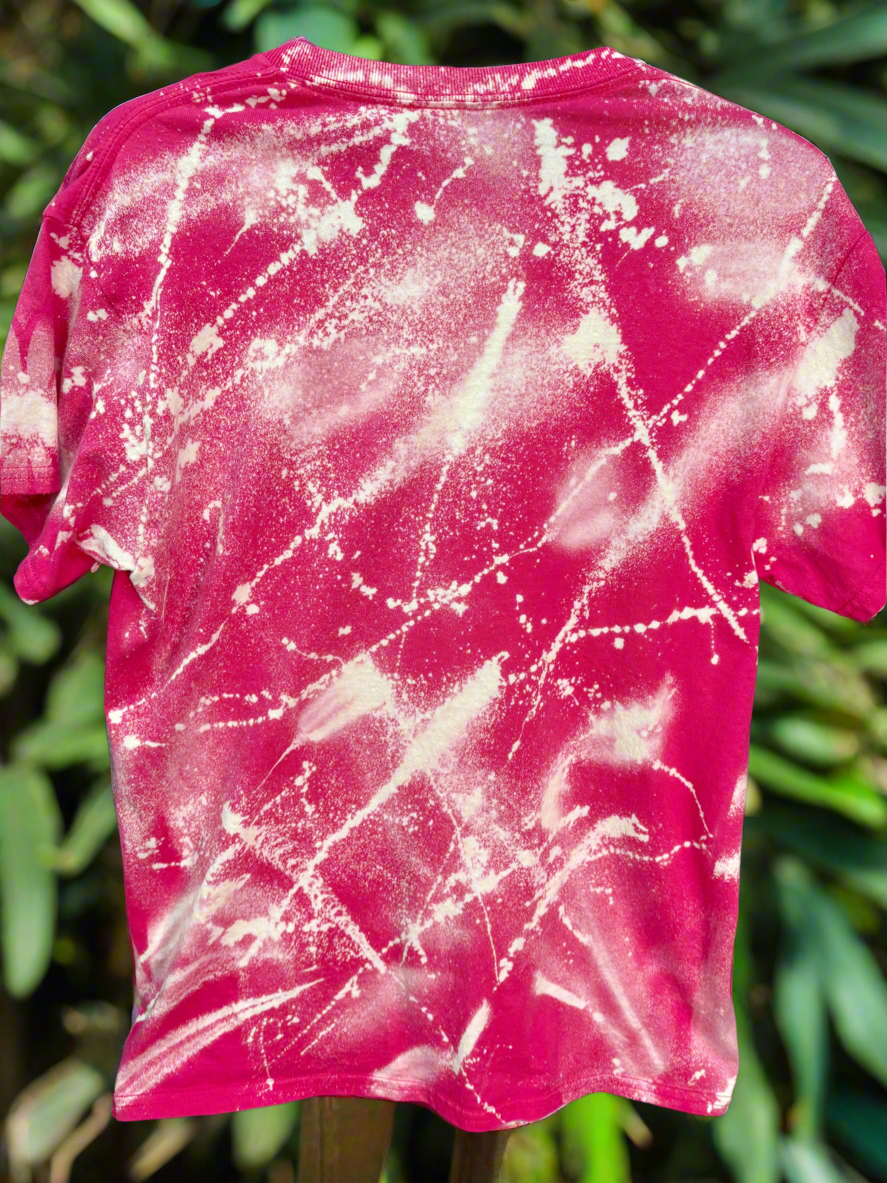 M Pink Flower Reverse
