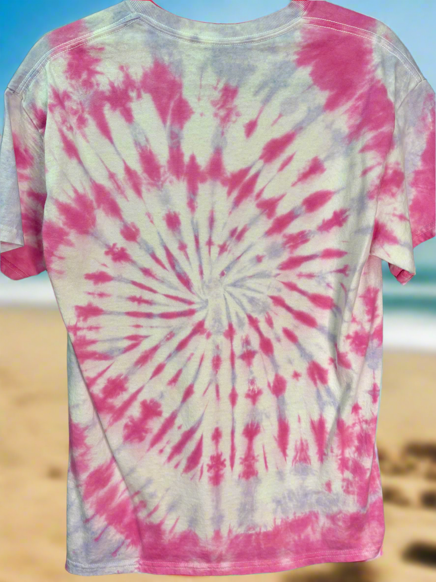 M Pink & Lavender Tie Die